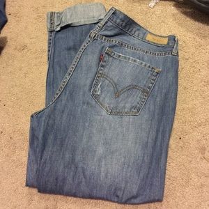Levi boyfriend Capri size 12 medium
