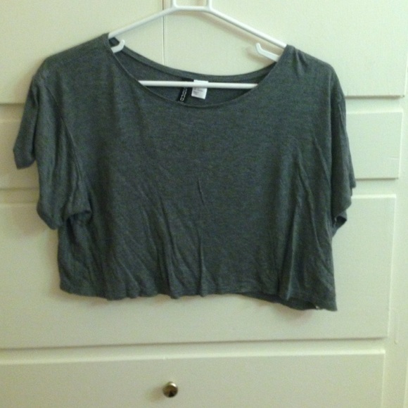 H&M loose crop top