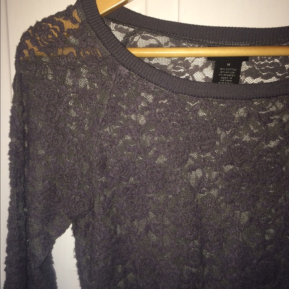 Floral Grey Longsleeve💗