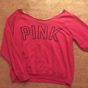 PINK Victoria's Secret slouchy sweatshirt