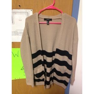 Forever 21 Stripper Waffle Knit Cardigan!
