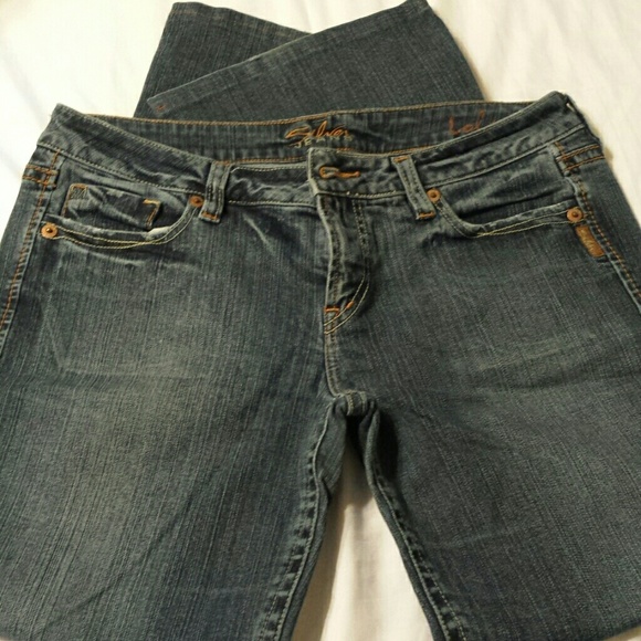 Silver Lola Style Jeans