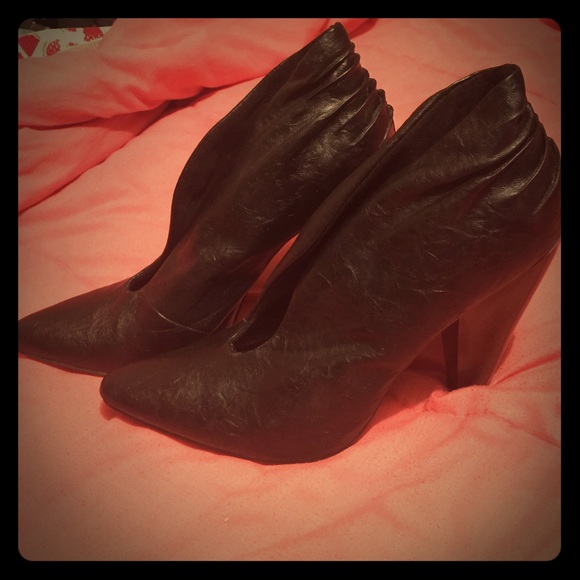 Black heels