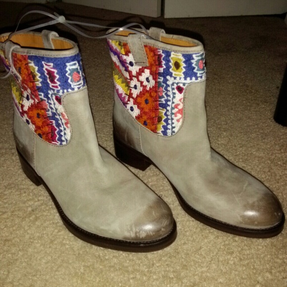 Anthropologie boots size 38 fits like 37