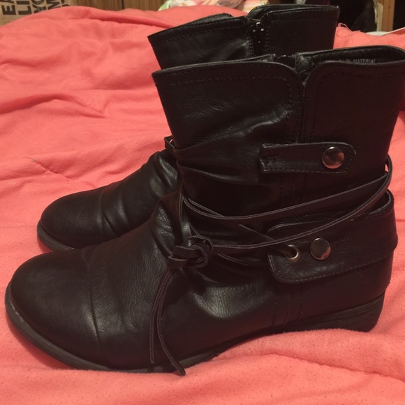 Black booties