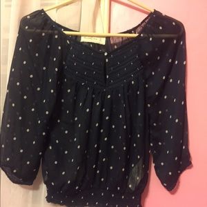 Abercrombie & Fitch blue xs