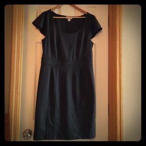 Ann Taylor Loft size 12 charcoal dress