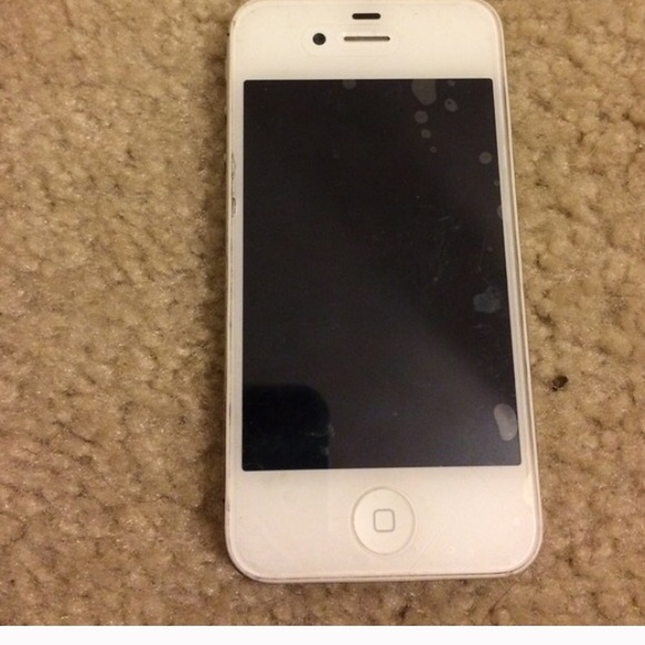 White verizon iPhone