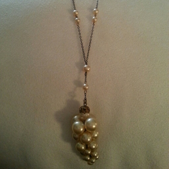 Sterling Silver pearl necklace