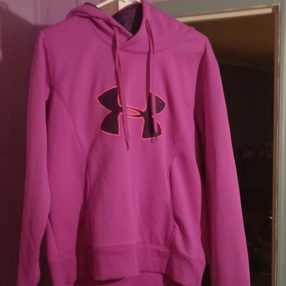 Under Armour purple hoodie. Size L