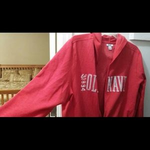 Red Old Navy hoodie