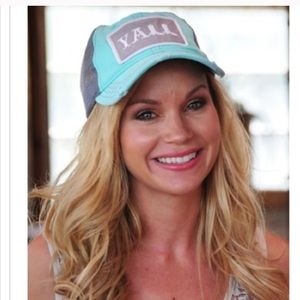 Y'all monogrammed hat