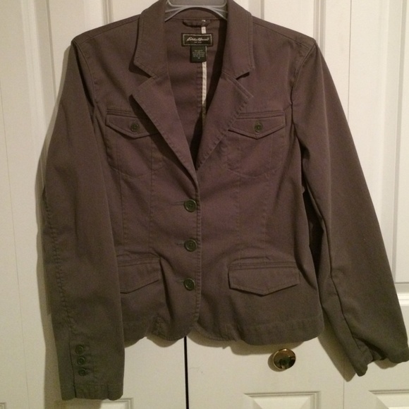 Eddie Bauer Jackets & Blazers - Army Green Blazer