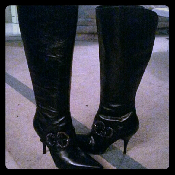 LIKE NEW NINE WEST TALL BOOTS