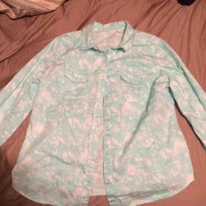 Blue and White Long Sleeve