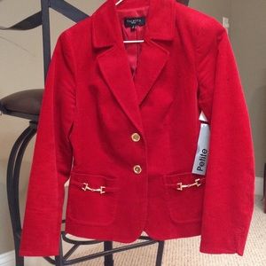 Beautiful red blazer by Talbots