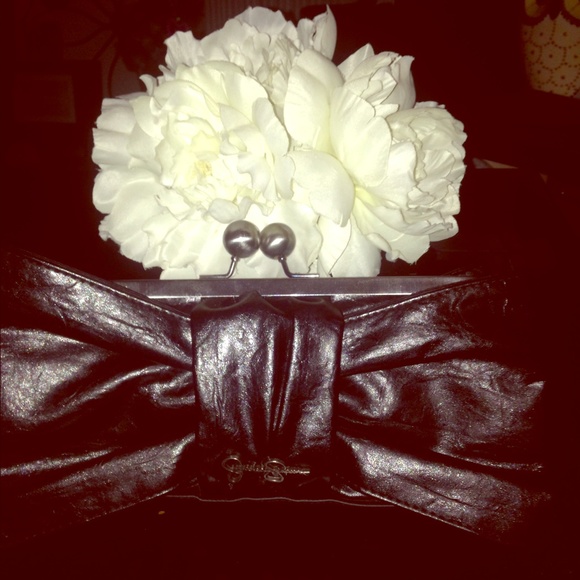 Jessica Simpson Clutches & Wallets - Jessica Simpson Black Clutch