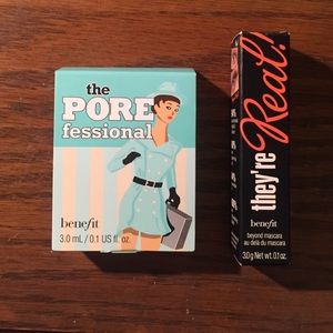 NEW! They're real mascara and the porefessional