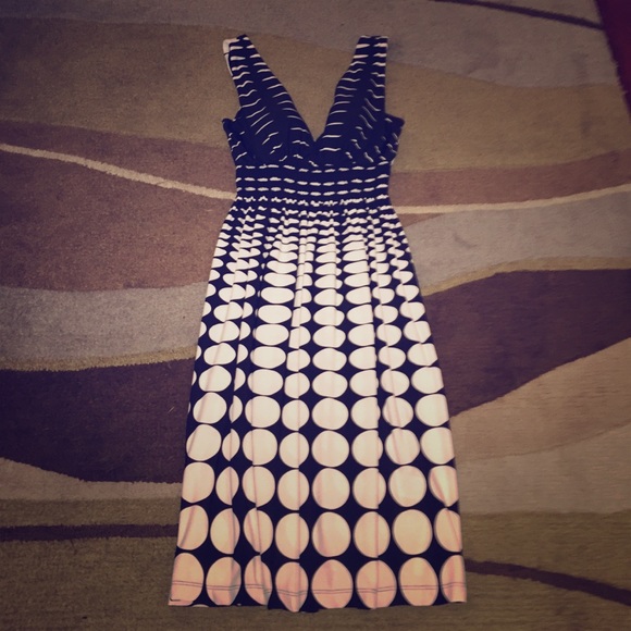 Black and white dress