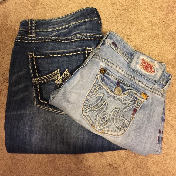 Miss me boyfriend capris.. MEK denim cut off short
