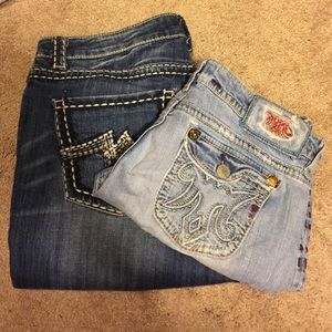 Miss me boyfriend capris.. MEK denim cut off short