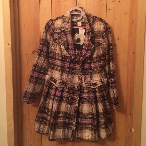 Lavender Peacoat Large - NWT never worn