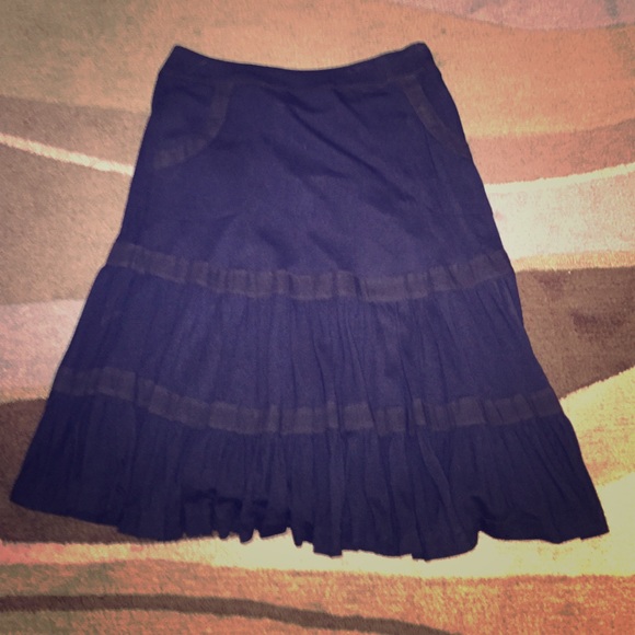 Black skirt