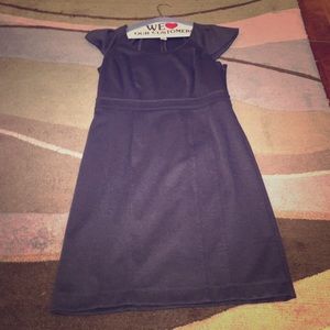 Petite grey dress