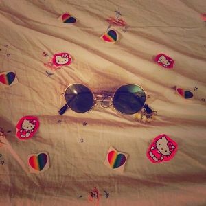RESERVED! 60s Style Hippie Sunglsses