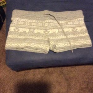 Wool shorts