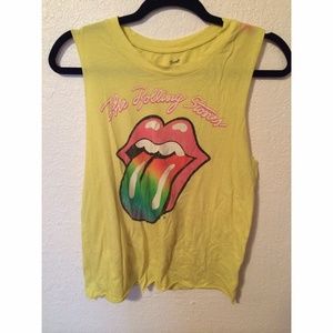 Forever 21 "Rolling Stones" tank