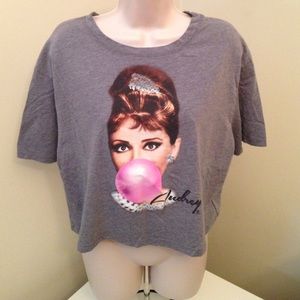 Oversized Audrey top