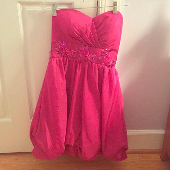 Hot Pink party dress