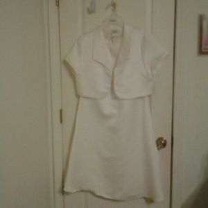 White kids dress