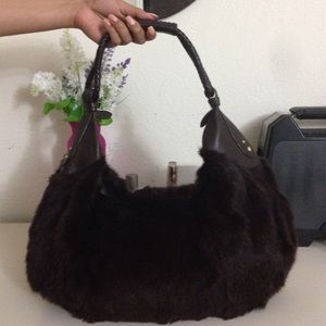 Sigrid Olsen Fur Hand Bag