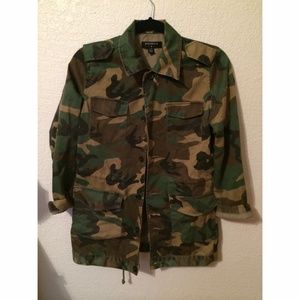 Urban Outfitters (Bycorpus) camo military jacket