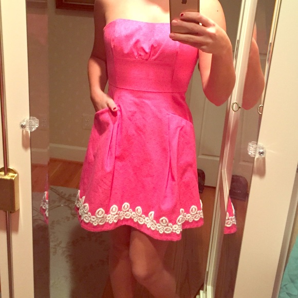Pink Lilly Pullitzer sundress
