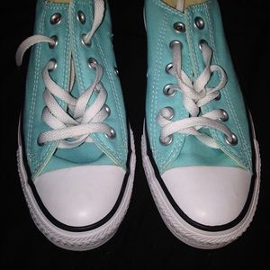 Light blue Converse