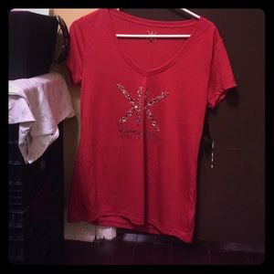 Red Kardashian Kollection shirt