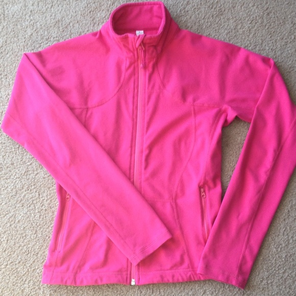 Lululemon Athletica pink zip up