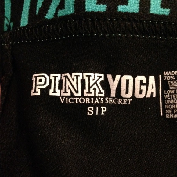 VS PINK Matching Blue Crew and Leggings - Picture 3 of 4