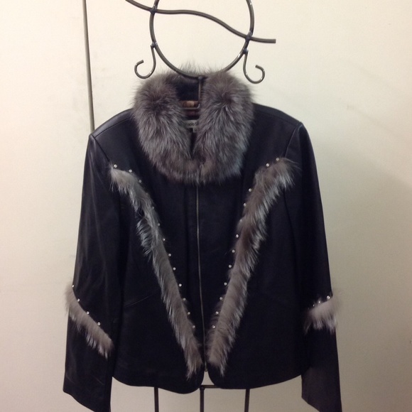 Leather and Fur Jacket