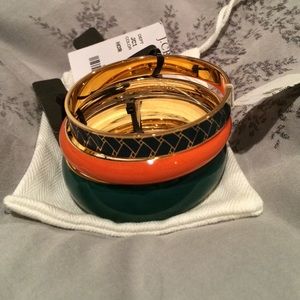 J. Crew  bangles trio