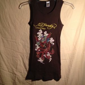 Ed hardy tank top