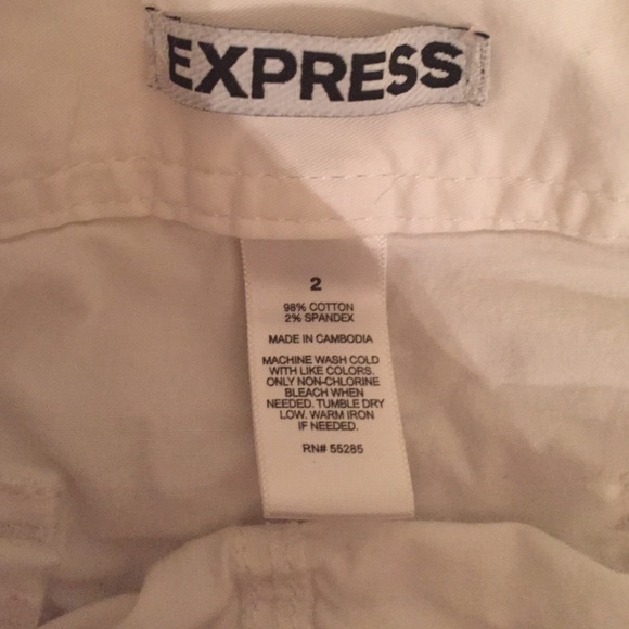 white express shorts - Picture 3 of 3
