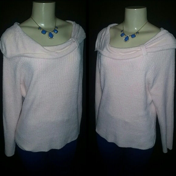 Tops - 1x 2x pink plus size Sweater top