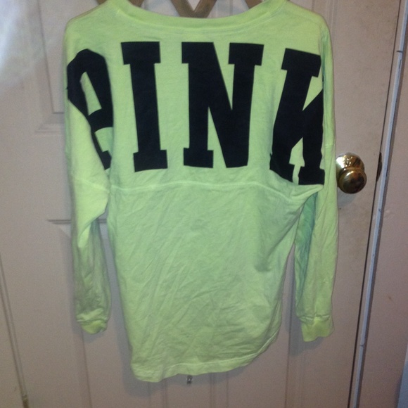 VS PINK jersey shirt (Neon Green)