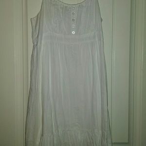 High Low eyelet summer dress
