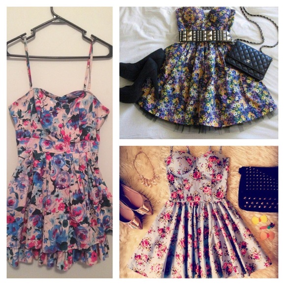 ⚡️SALE⚡🎉HP🎉Floral bustier dress