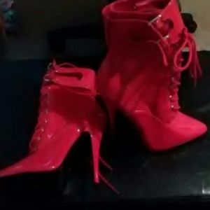 Red boots